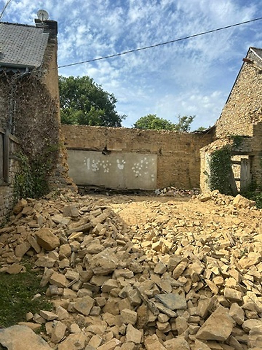 Démolition terminée