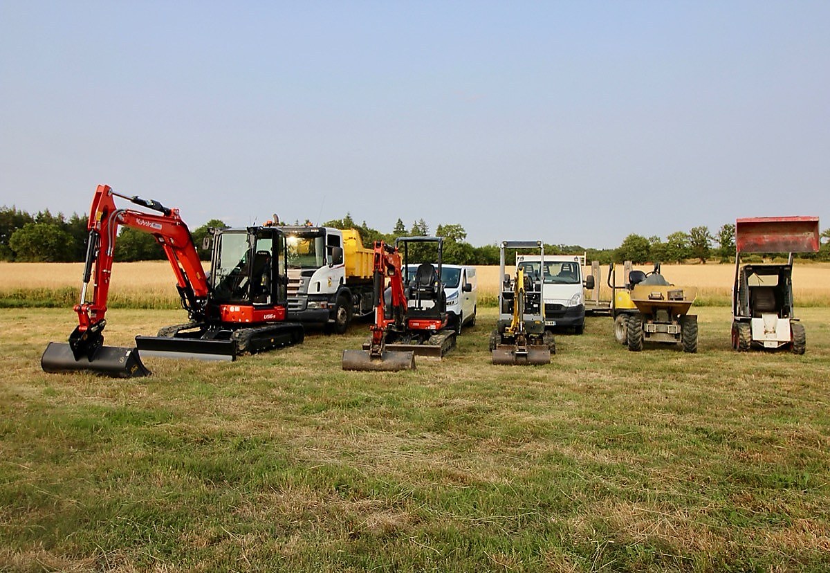 Parc matériel FTS en chantier