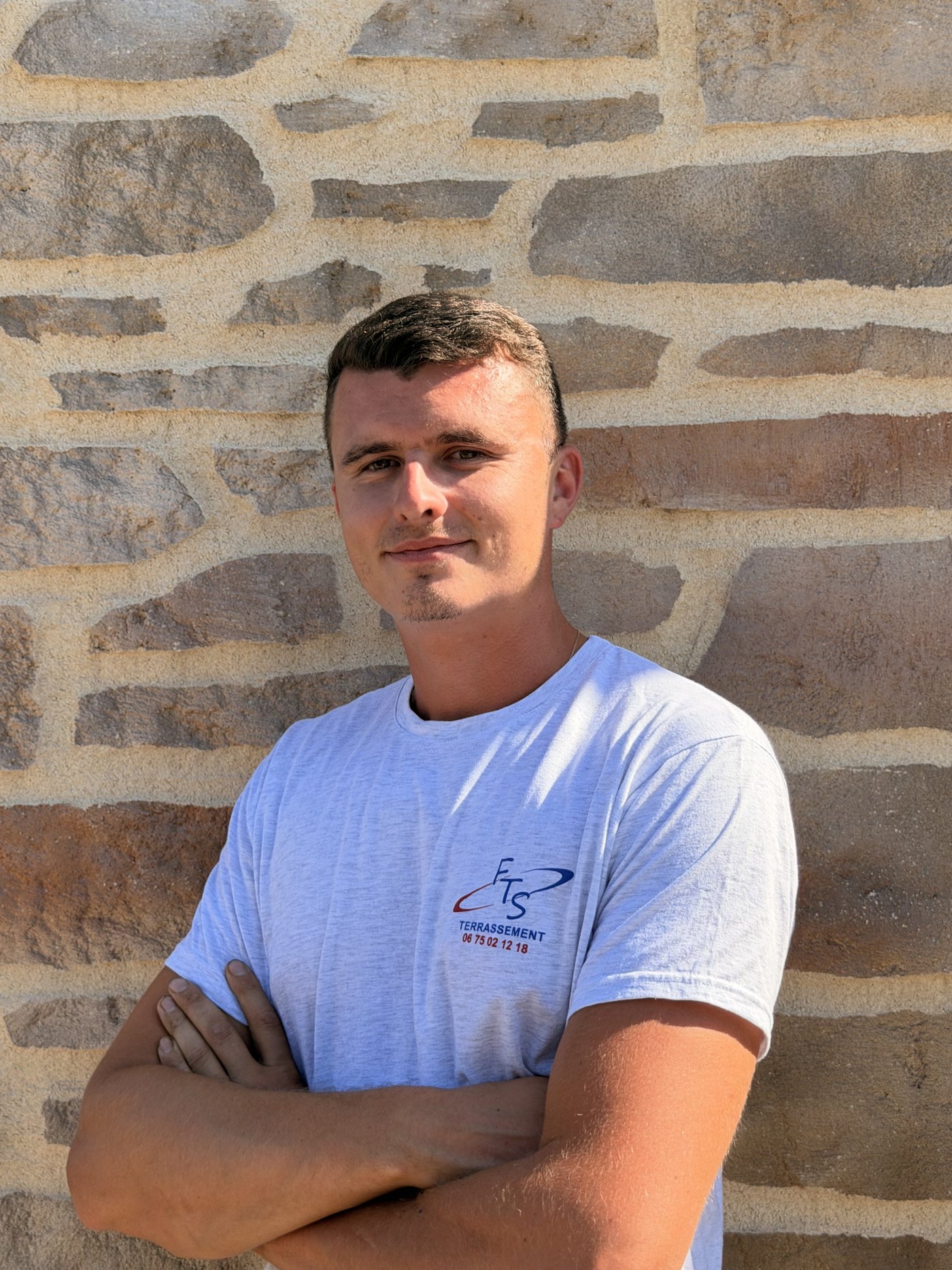 Mathieu, l'atout terrain de FTS Terrassement