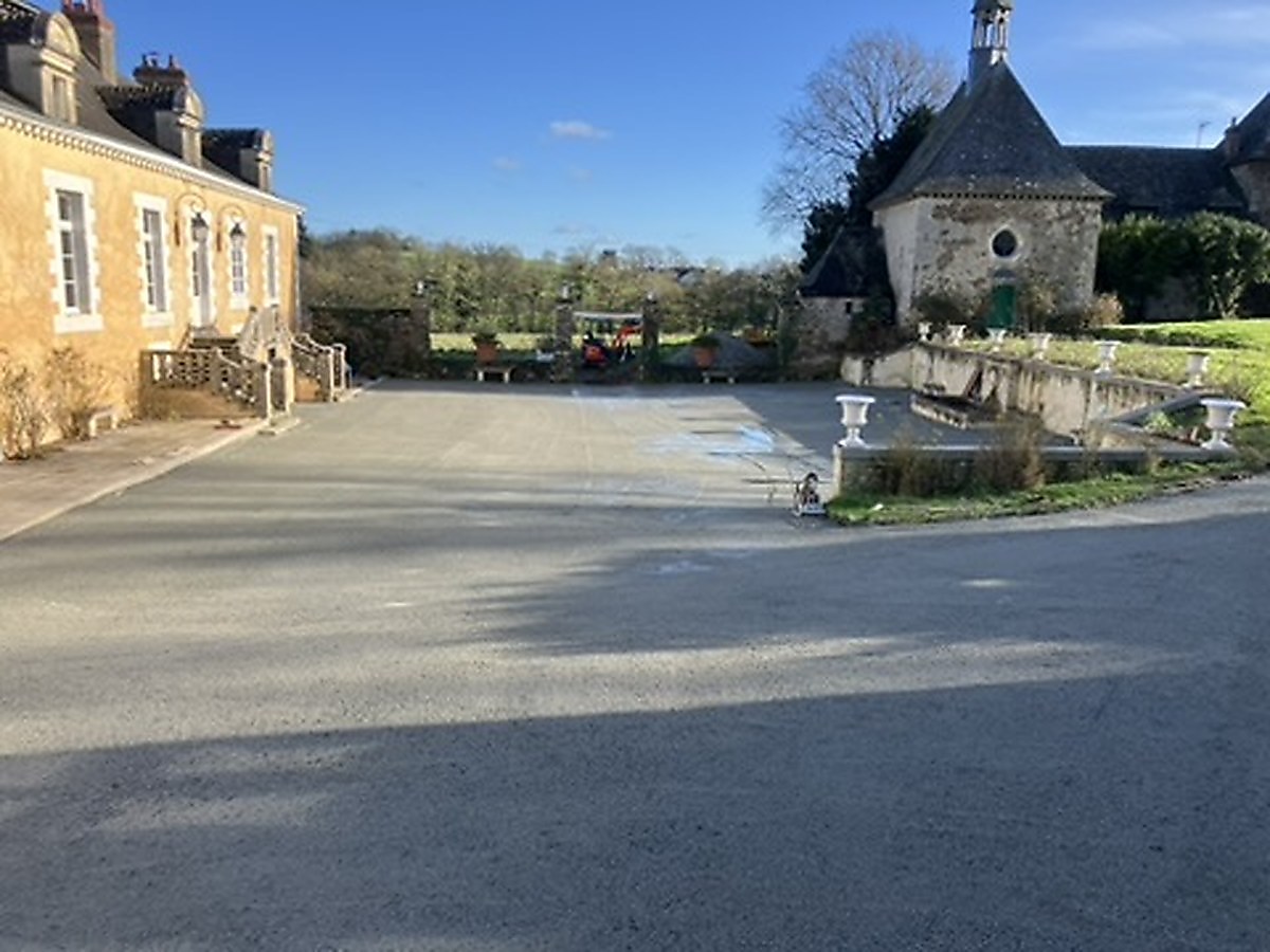 Parking enrobé domaine
